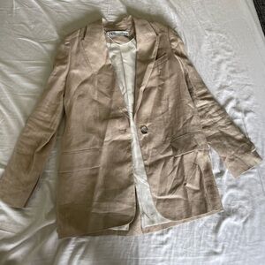Linen blazer